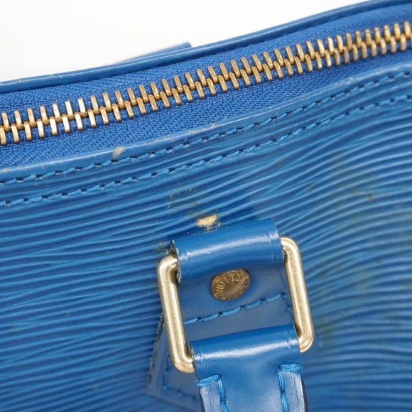Louis Vuitton Epi Speedy 25 Handbag M43015 Toledo Blue for Women - Picture 12 of 16